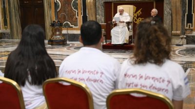 JMJ 2023: “Nos vemos en Lisboa”, dijo el Papa a los jóvenes argentinos