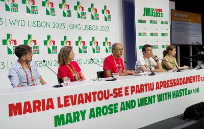 JMJ Lisboa 2023: «O mundo da cooperação fala-me de Deus» - voluntário da Fundação AIS