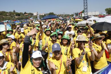 JMJ 2023: Voluntários portugueses apresentaram testemunho ao Papa