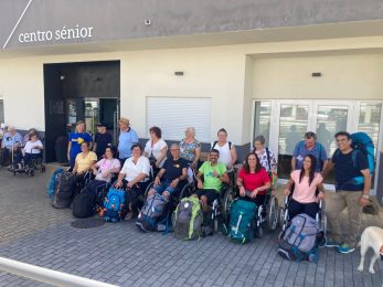 Leiria-Fátima: Sete seniores, com mais de 80 anos, do Centro Social Paroquial dos Pousos, peregrinam a Santiago de Compostela