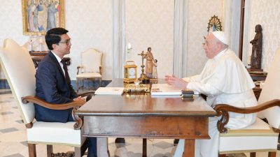 Vaticano: Papa recebeu presidente de Madagáscar