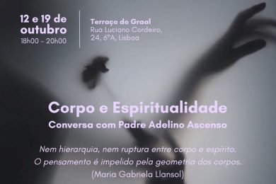 Lisboa: No Terraço do Graal vai falar-se sobre a relação entre corpo e espiritualidade