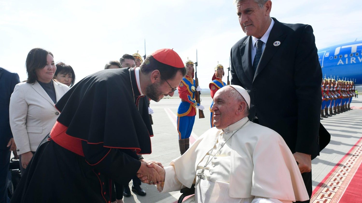 Papa inicia visita à Mongólia e envia mensagem 'unidade e paz' à China