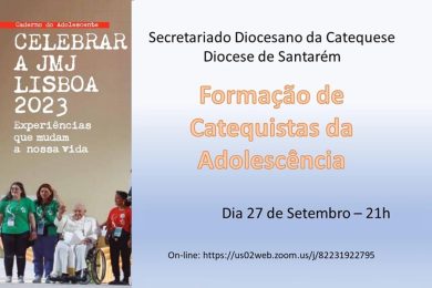 Santarém: Secretariado da catequese propõe formação de catequistas da adolescência