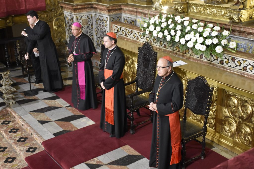 Igreja Portugal Cardeal D Am Rico Aguiar Tomou Posse Como Bispo De Set Bal C V Deo E Fotos