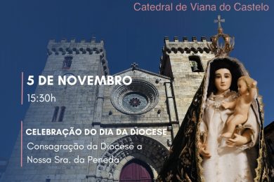 Viana do Castelo: Imagem de nossa Senhora da Peneda entronizada na catedral