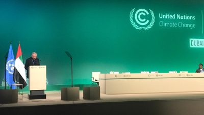 COP28: Papa pede que cimeira do Dubai represente viragem para «aceleração da transição ecológica»