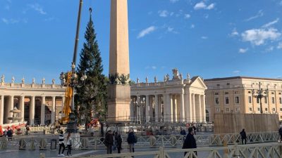 Vaticano: Árvore e presépio inaugurados a 9 de dezembro