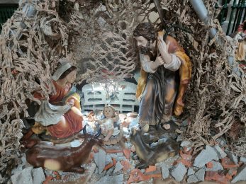 Guarda: Presépio da Sé apresenta nascimento de Jesus em contexto de guerra