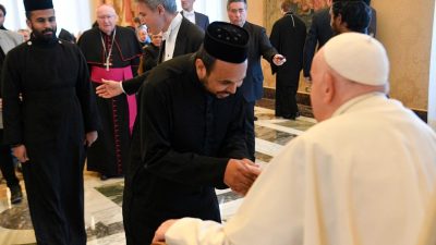 Ecumenismo: Papa recebe estudantes ortodoxos e ortodoxos orientais, no Vaticano