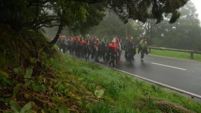Açores: Grupos de homens e mulheres começam a percorrer estradas do arquipélago em romarias quaresmais