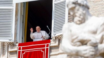 Vaticano: Papa pede paz para vítimas da guerra e da fome