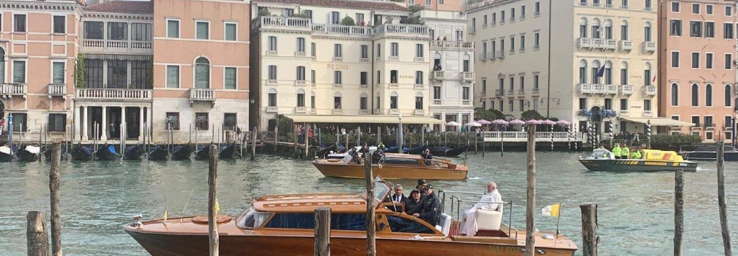 Veneza: Papa elogia «lugar de encontro e de intercâmbio cultural», alertando para riscos do turismo e das alterações climáticas