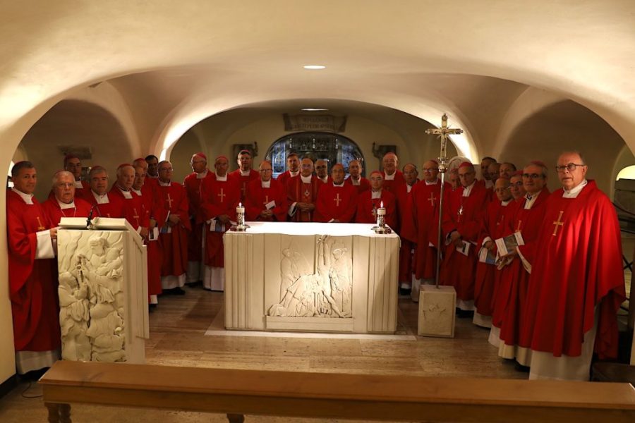 «Ad Limina» 2024: Missa junto ao túmulo do apóstolo Pedro assinala encerramento da visita ao Vaticano (c/fotos)