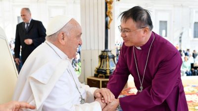 Vaticano: Papa apela a unidade dos cristãos e pede que sejam «amigos», porque inimigos já existem «lá fora»
