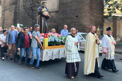 Roma: «A vida de Santo António é um apelo perene a não perder a esperança», afirmou D. Américo Aguiar
