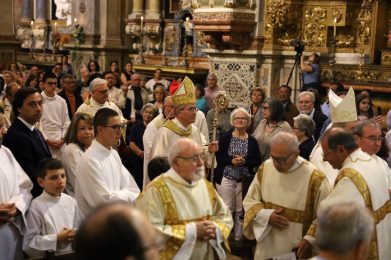 Igreja/Sociedade: Bispo de Santarém identifica desafios «à identidade e criatividade como construtores da paz» (c/fotos)