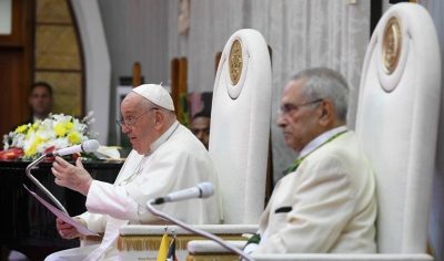 Timor-Leste: Papa visita Palácio Presidencial, após novo banho de multidão