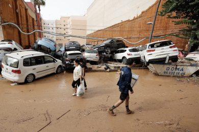 Solidariedade: Papa manifesta proximidade ao povo de Valência num «momento de catástrofe»