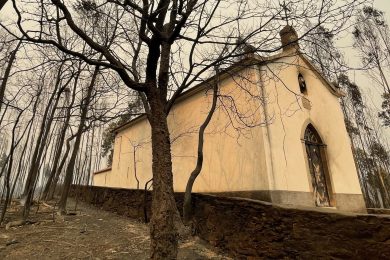 Gondomar: Capela de Nossa Senhora da Aflição vai ser reabilitada, após ser consumida pelas chamas em setembro de 2024