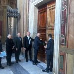Conclave 2025: Entradas do Palácio Apostólico do Vaticano foram seladas (c/fotos)