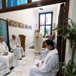 Vaticano: Papa visitou antigo serviço, o Dicastério para os Bispos