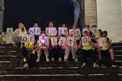 Braga: 80 peregrinos realizaram caminhada noturna de 14 quilómetros até ao Santuário do Sameiro
