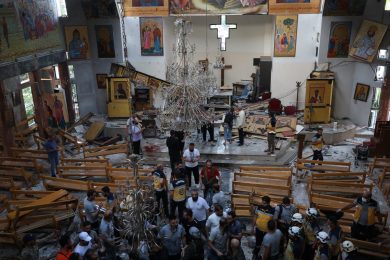 Síria: Ataque terrorista faz dezenas de mortos e feridos em igreja de Damasco