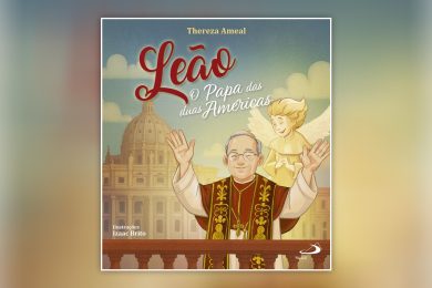 Publicações: Biografia ilustrada sobre Leão XIV, de Thereza Ameal, tem como narrador o anjo Gabriel