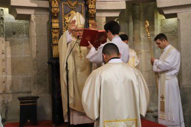 Guarda: Bispo ordena diácono Ricardo Bernardes, apresentando serviço «como vocação de vida»