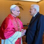 Vaticano: Papa recebeu presidente da Itália