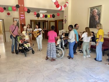 Fátima: «Não há nada que não façam pelos nossos filhos», afirma Ana Isabel Rodrigues, mãe de Afonso, que participa na semana de férias para pessoas com deficiência e cuidadores