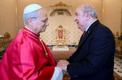 Vaticano: Leão XIV recebeu o presidente da Argélia