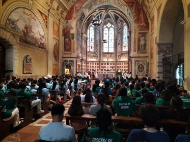 Jubileu: Jovens portugueses celebraram Missa na Basílica de Assis