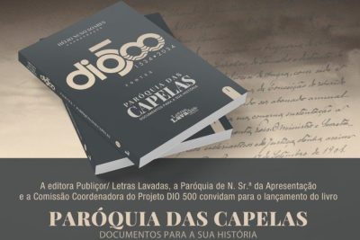 Angra: Projeto DIO 500 lança livro com documentos históricos sobre a Paróquia das Capelas