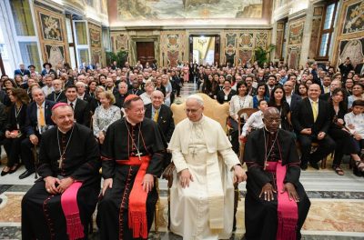 Vaticano: Papa recebeu delegação das Escolas de Evangelização Santo André