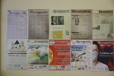 Media: Jornal «Reconquista» celebra 80 anos com exposição que reúne 80 capas e peças usadas desde a génese da publicação