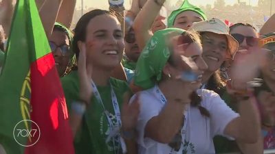 Jovens em Roma no Jubileu