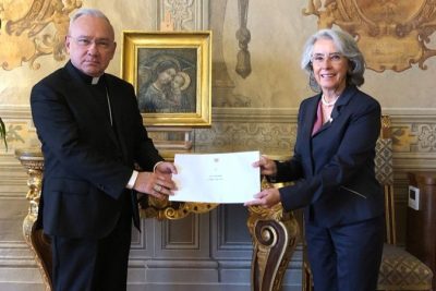 Igreja: Nova embaixadora de Portugal na Santa Sé visitou Secretaria de Estado do Vaticano