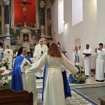 Évora: Irmã Markéta Maria da Alegria recebe hábito no Mosteiro de Campo Maior da Ordem da Imaculada Conceição
