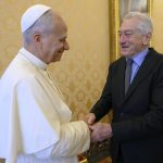 Vaticano: Papa recebeu ator Robert De Niro