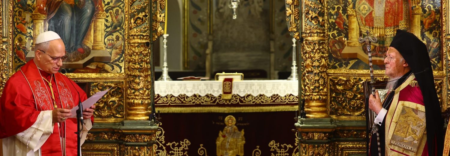 Turquia: Leão XIV e patriarca Bartolomeu I recusam o recurso à religião para justificar a guerra, em declaração conjunta