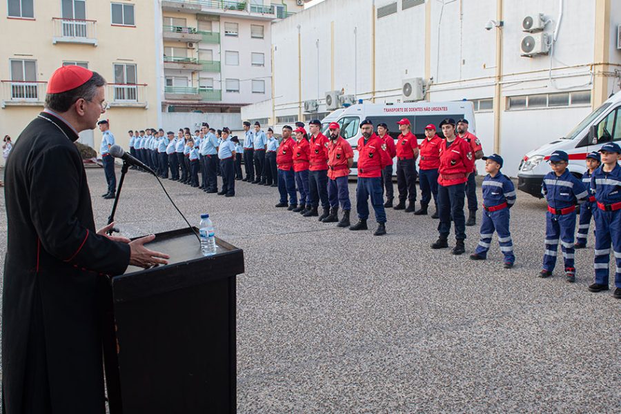 Natal/Portugal: Cardeal D. Américo Aguiar elogia serviço dos bombeiros, «atentos ao grito de quem precisa»