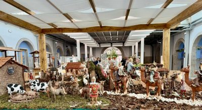 Algarve: Alunos de EMRC construíram o presépio no Mercado Municipal de Silves