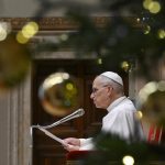 Natal: Papa pede 24 horas de paz em todo o mundo