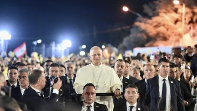 Líbano: Papa pede aos jovens que sejam «seiva de esperança», sem violência ou desejo de vingança