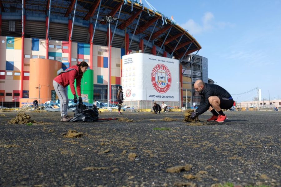 Leiria: De ações de limpeza a distribuição de bens essenciais através da Cáritas, onda de solidariedade invade região, após passagem da depressão Kristin