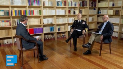 Dia mundial da Paz: Vice-almirante Vizinha Mirones e D. Sérgio Dinis analisam mensagem de Leão XIV