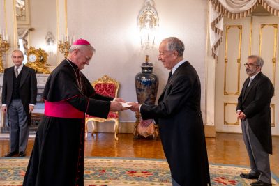 Portugal: Presidente da República recebeu as cartas credenciais do novo núncio apostólico