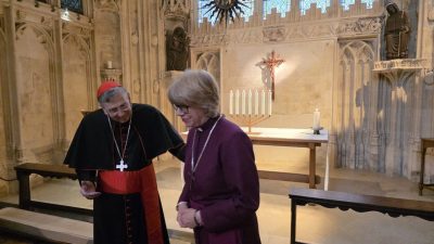 Ecumenismo: Papa vai receber nova arcebispa da Cantuária